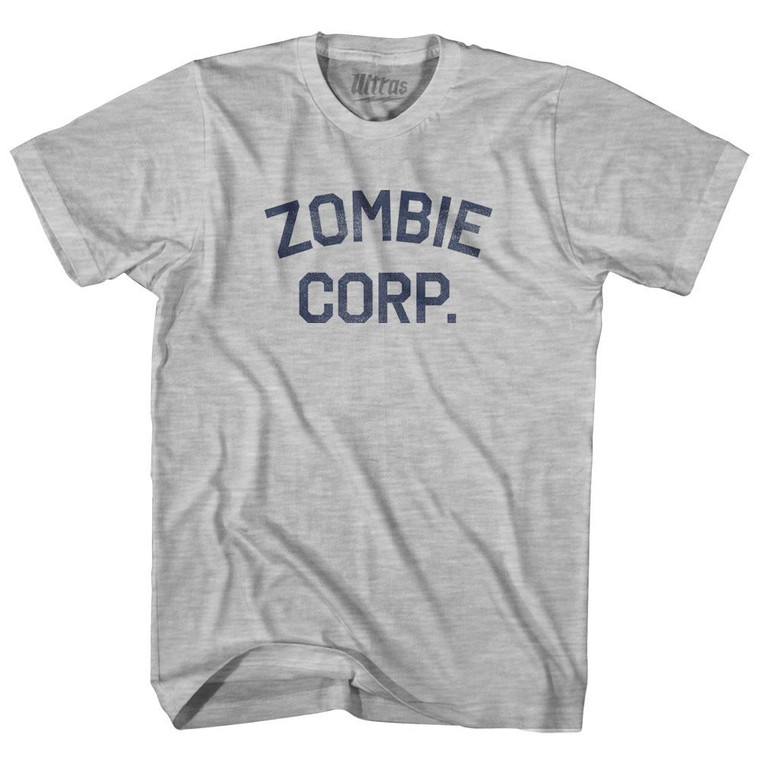 Zombie Corp Youth Cotton T-Shirt - Grey Heather