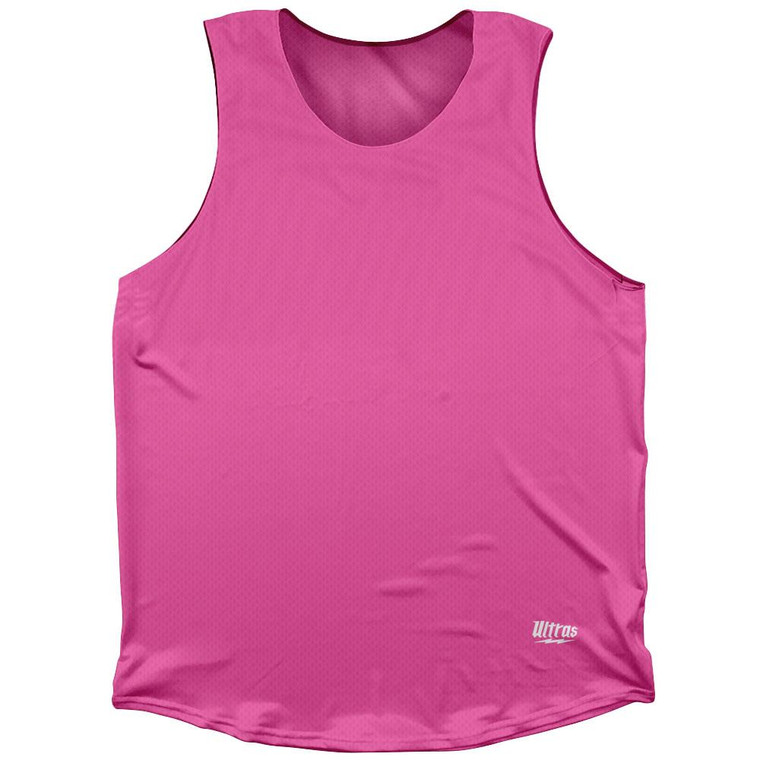 Bright Pink Athletic Tank Top - Bright Pink