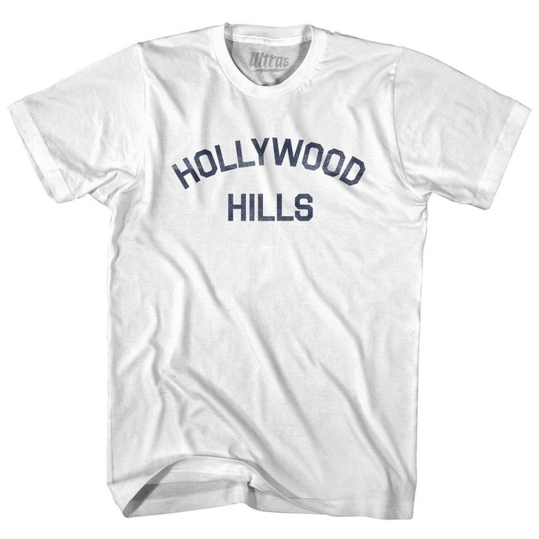 Hollywood Hills Youth Cotton T-Shirt - White