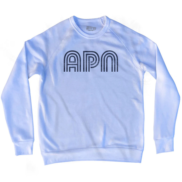 Alpena APN Airport Adult Tri-Blend Sweatshirt - White