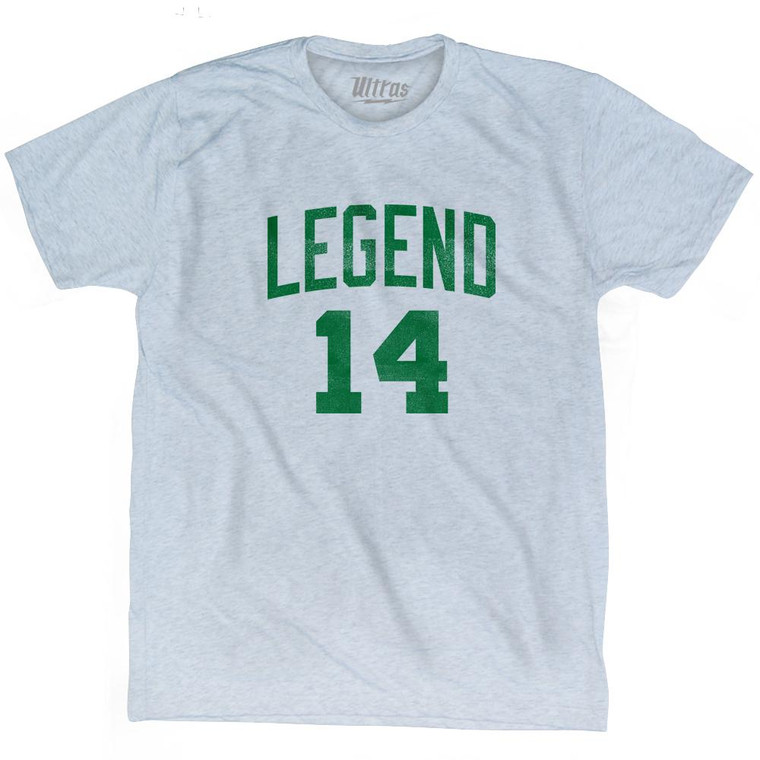 Legend 14 Adult Tri-Blend T-Shirt - Athletic White