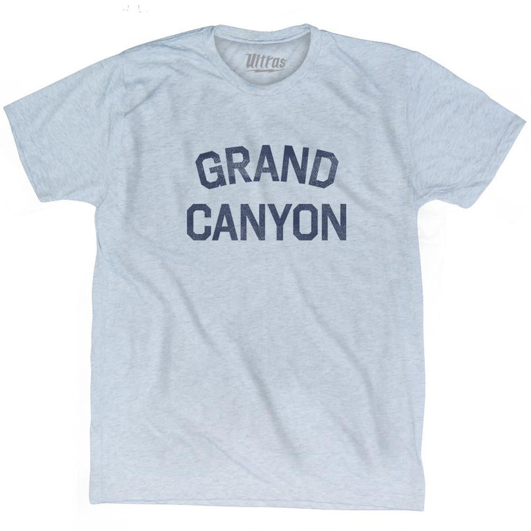 Grand Canyon Adult Tri-Blend T-Shirt - Athletic White