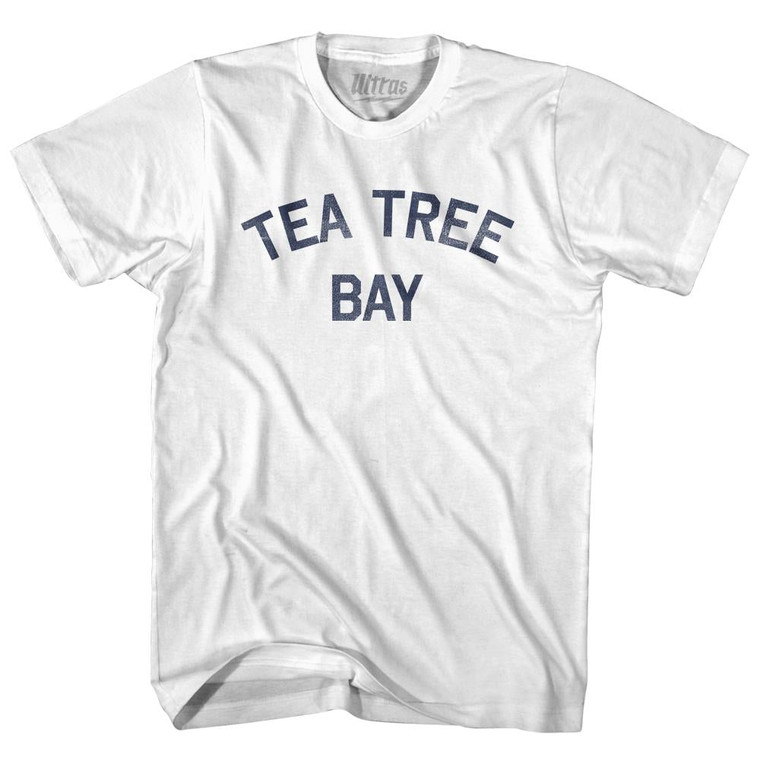 Tea Tree Bay Womens Cotton Junior Cut T-Shirt - White