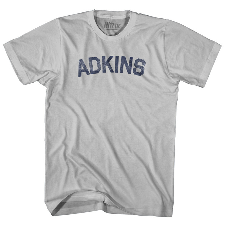 ADKINS Adult Cotton T-shirt - Cool Grey