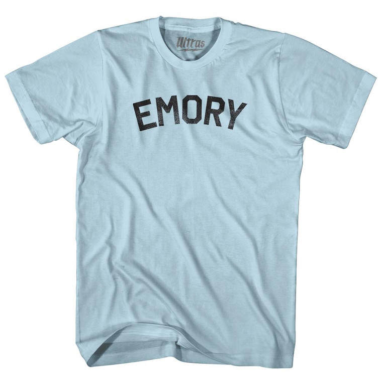 Emory Adult Cotton T-Shirt - Light Blue