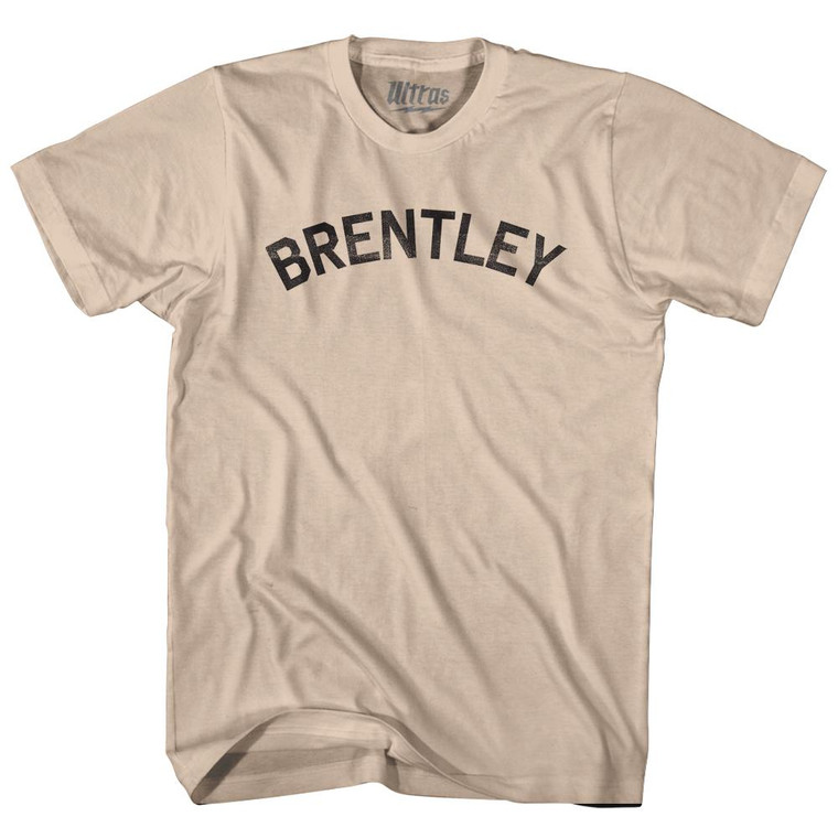 Brentley Adult Cotton T-Shirt - Creme