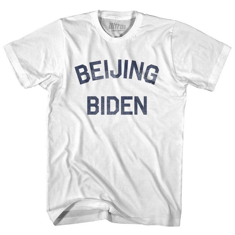 Beijing Biden Youth Cotton T-Shirt - White
