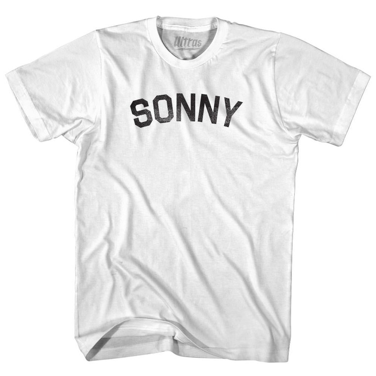 Sonny Adult Cotton T-Shirt - White
