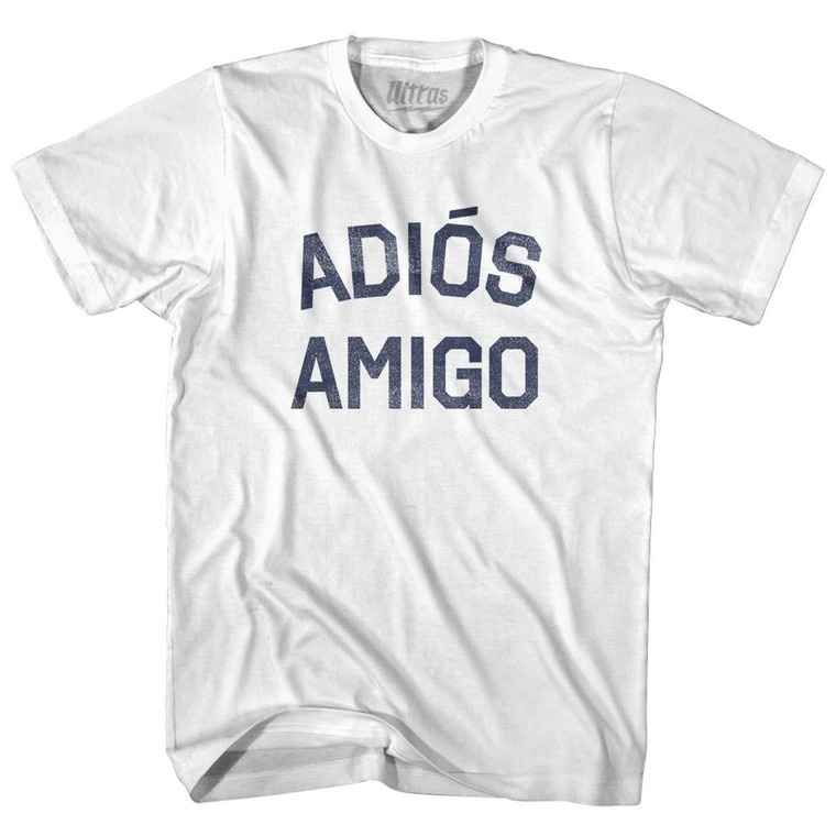 Adios Amigo Youth Cotton T-shirt - White