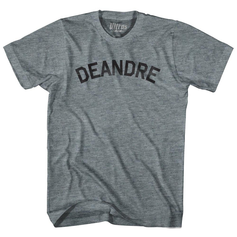 Deandre Womens Tri-Blend Junior Cut T-Shirt - Athletic Grey
