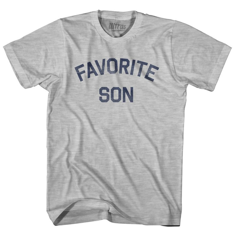 Favorite Son Youth Cotton T-shirt - Grey Heather