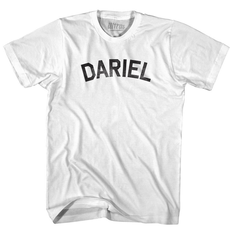 Dariel Womens Cotton Junior Cut T-Shirt - White