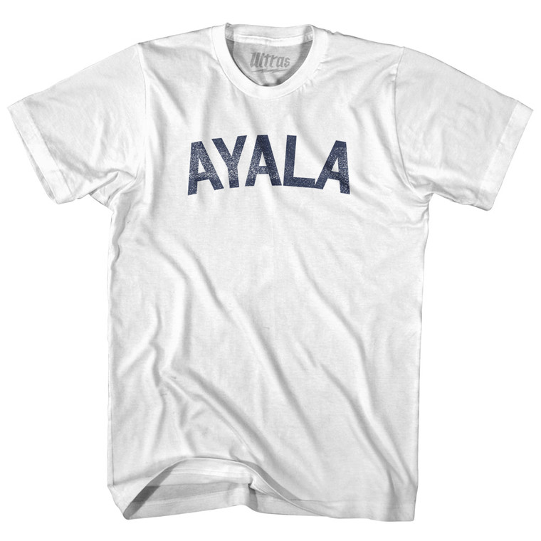 AYALA Adult Cotton T-shirt - White
