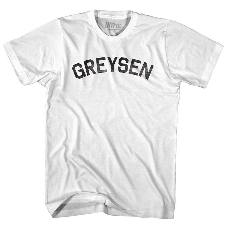 Greysen Womens Cotton Junior Cut T-Shirt - White