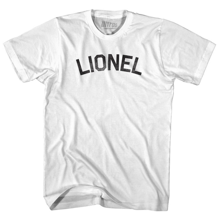 Lionel Womens Cotton Junior Cut T-Shirt - White