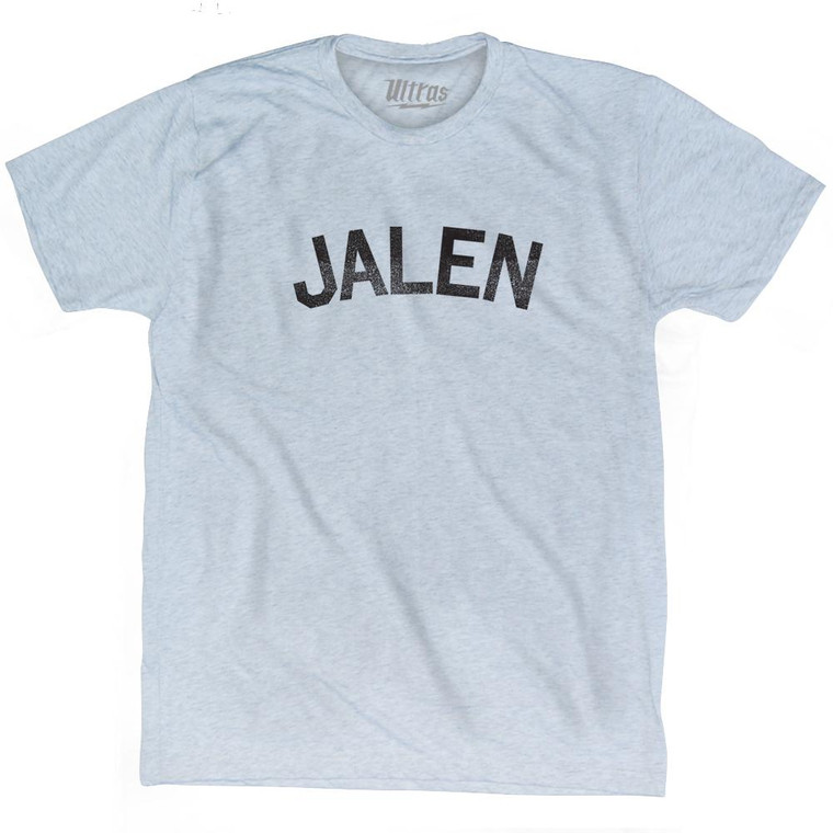 Jalen Adult Tri-Blend T-shirt - Athletic White