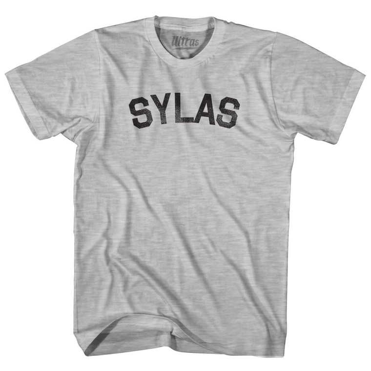 Sylas Adult Cotton T-shirt - Grey Heather