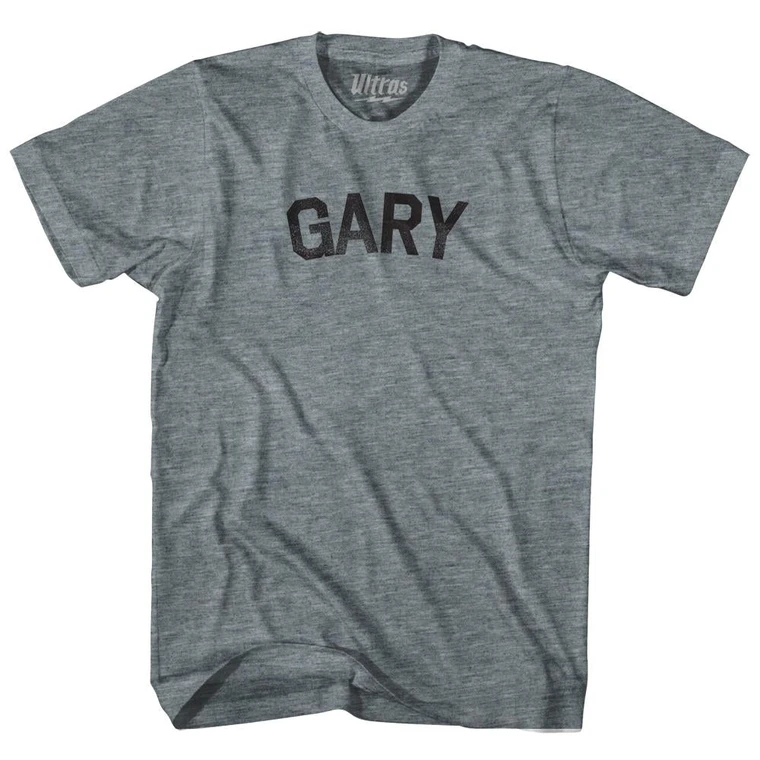 Gary Womens Tri-Blend Junior Cut T-Shirt - Athletic Grey