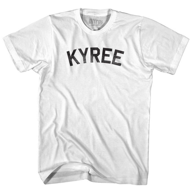 Kyree Youth Cotton T-shirt-White