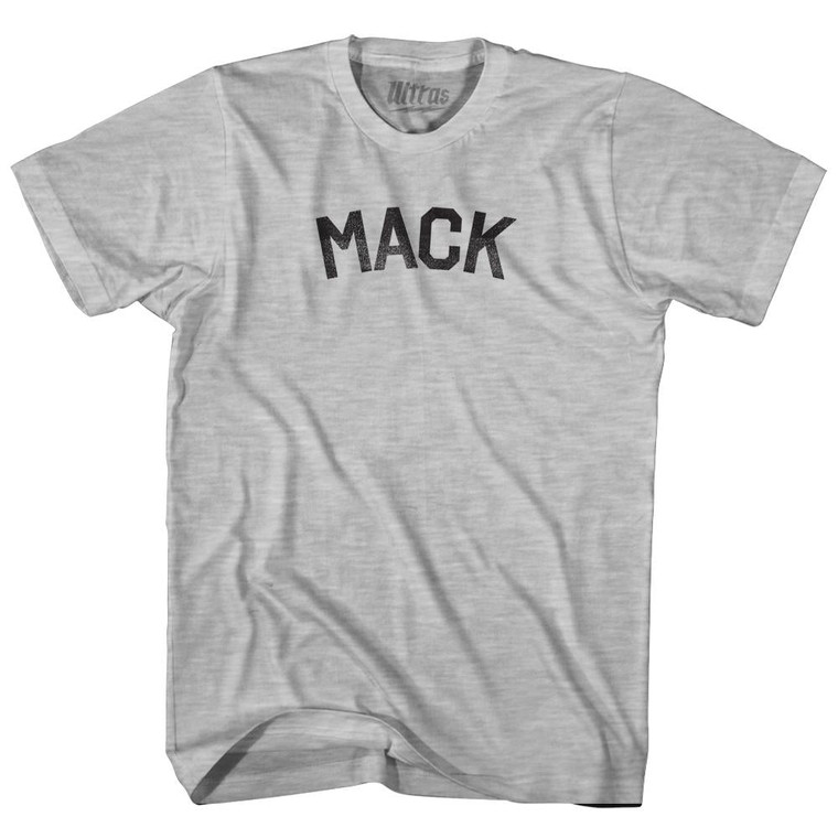 Mack Youth Cotton T-shirt-Grey Heather
