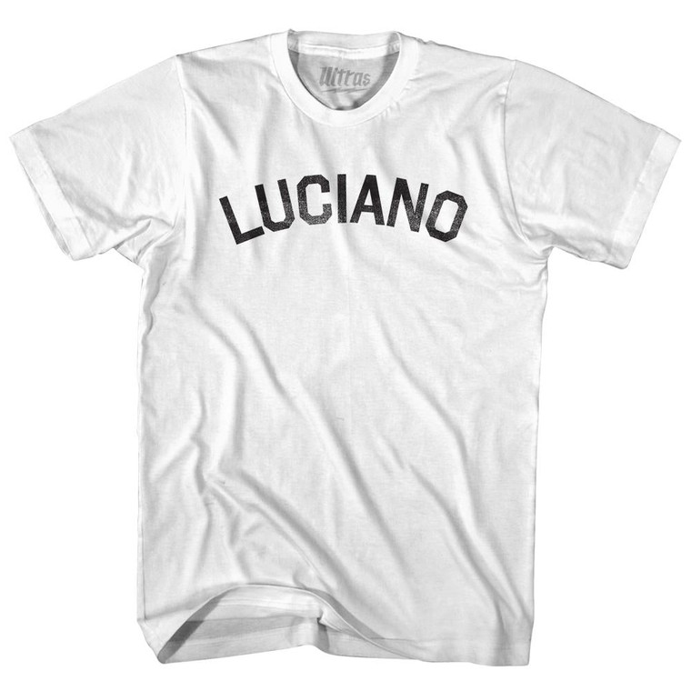 Luciano Youth Cotton T-shirt - White