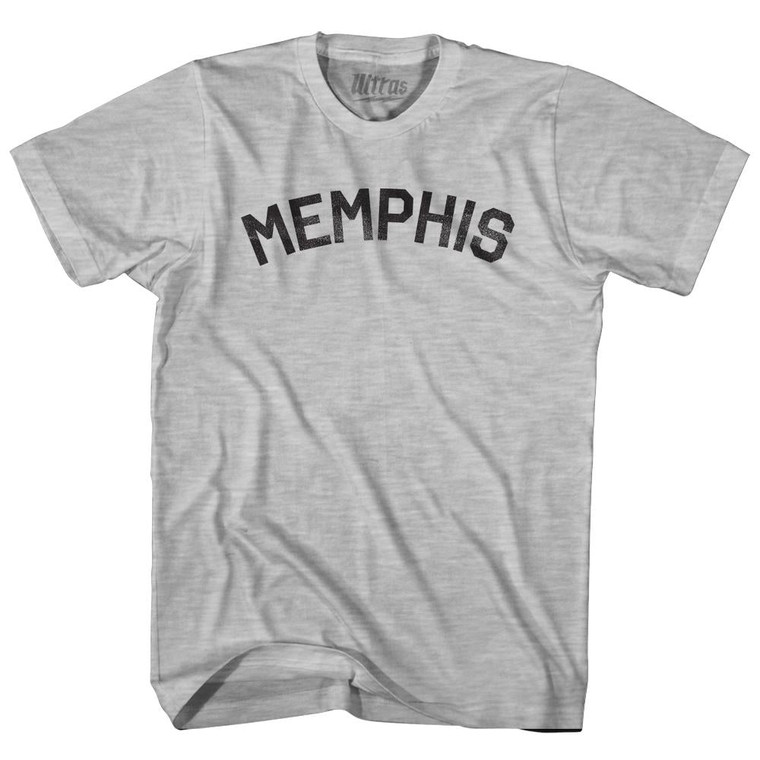 Memphis Youth Cotton T-shirt - Grey Heather