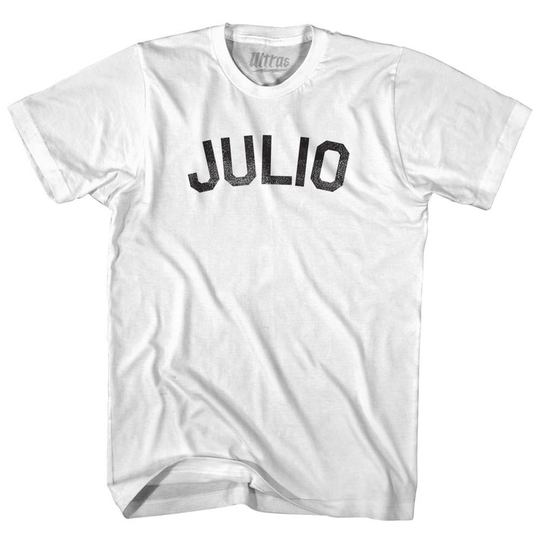Julio Womens Cotton Junior Cut T-Shirt - White