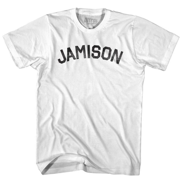 Jamison Womens Cotton Junior Cut T-Shirt - White