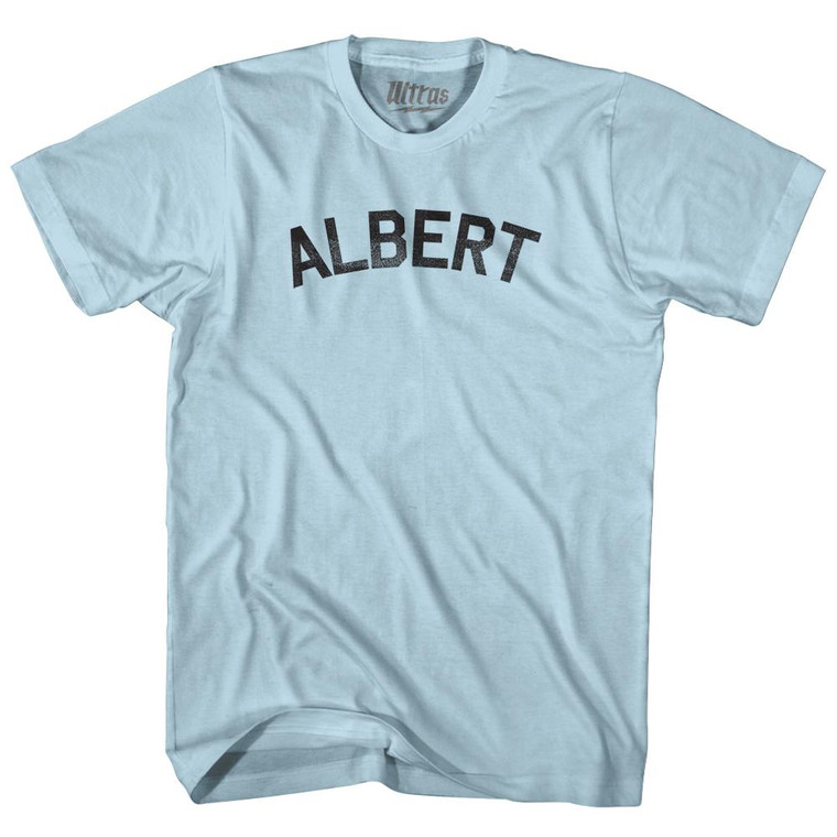 Albert Adult Cotton T-shirt - Light Blue