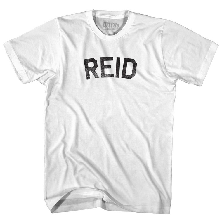 Reid Womens Cotton Junior Cut T-Shirt - White