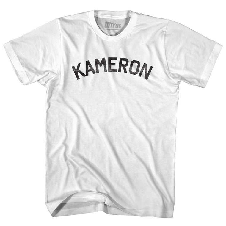 Kameron Womens Cotton Junior Cut T-Shirt - White