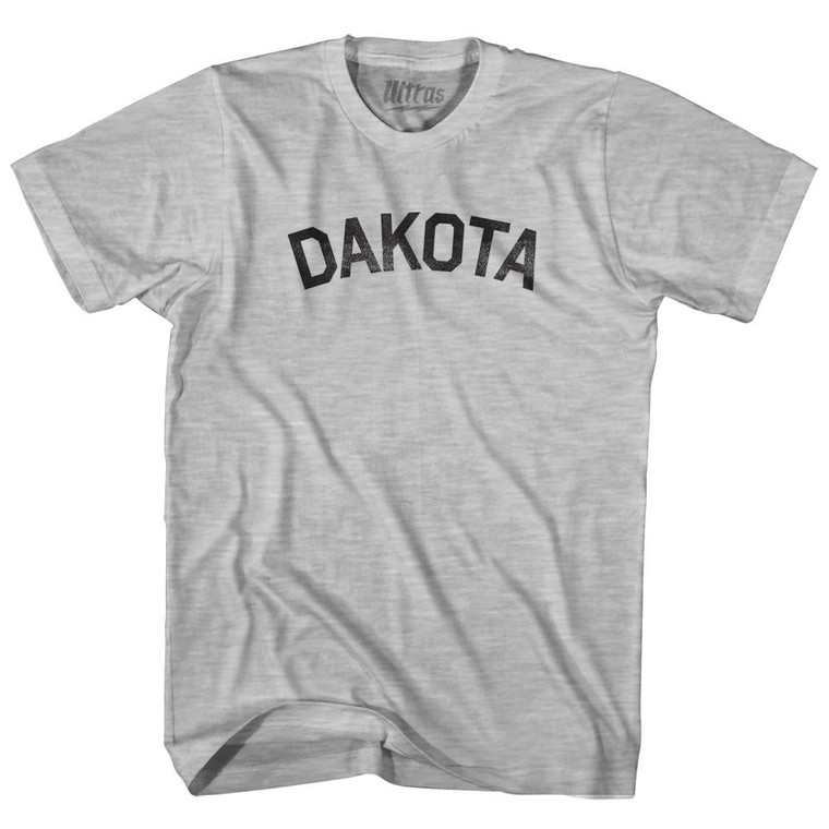Dakota Womens Cotton Junior Cut T-Shirt - Grey Heather