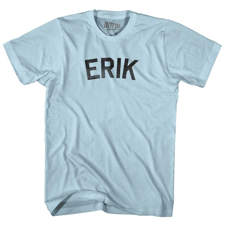 Erik Adult Cotton T-shirt - Light Blue
