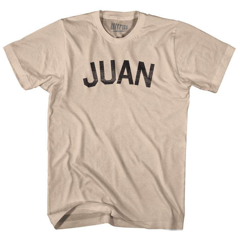 Juan Adult Cotton T-shirt - Creme