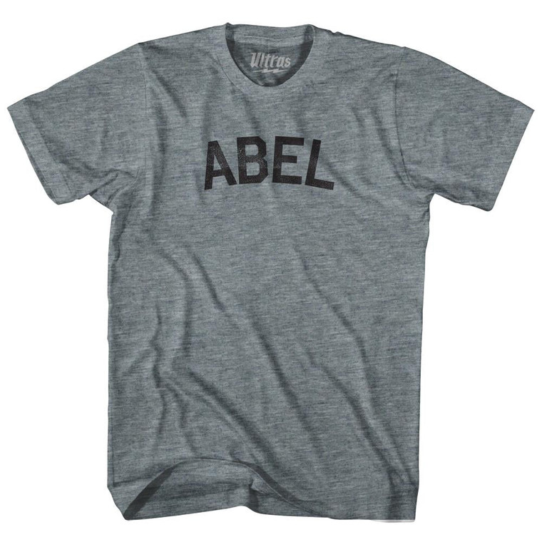 Abel Adult Tri-Blend T-shirt - Athletic Grey