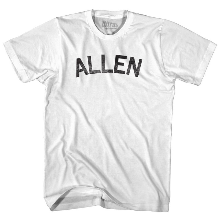 Allen Youth Cotton T-shirt-White