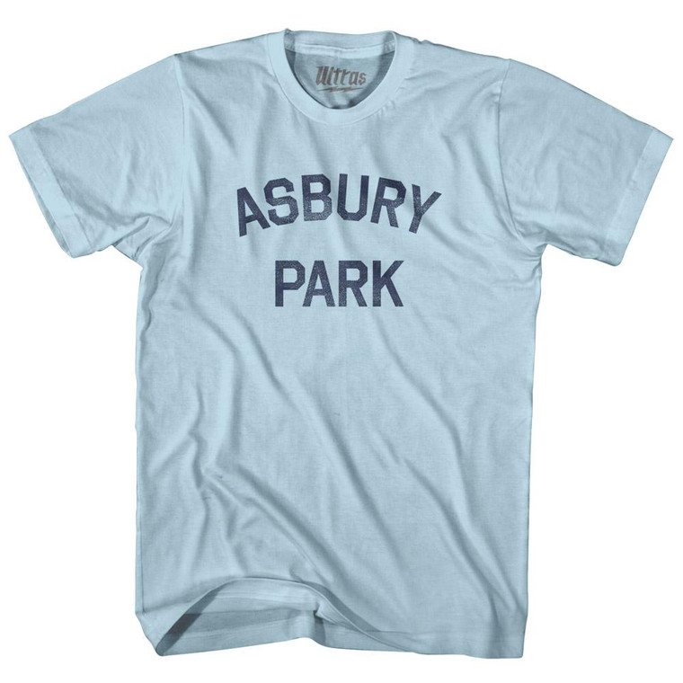 Asbury Park Adult Cotton T-Shirt - Light Blue