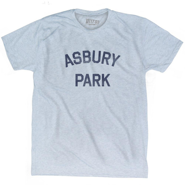 Asbury Park Adult Tri-Blend T-Shirt - Athletic White