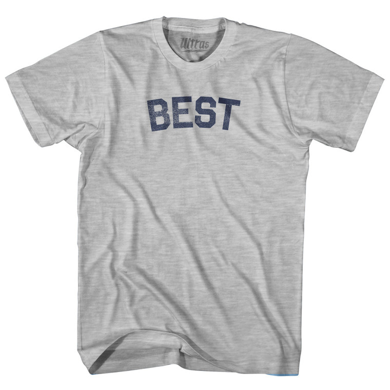 BEST Youth Cotton T-shirt - Grey Heather