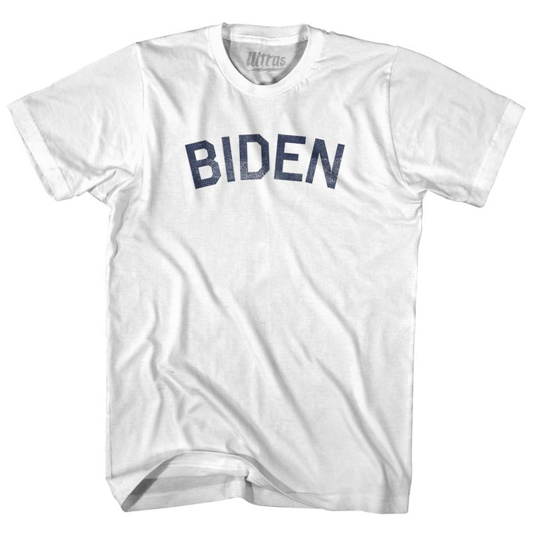 Biden Youth Cotton T-shirt - White