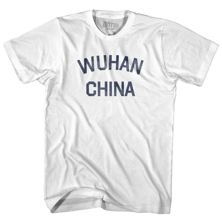 Wuhan China Youth Cotton T-shirt - White