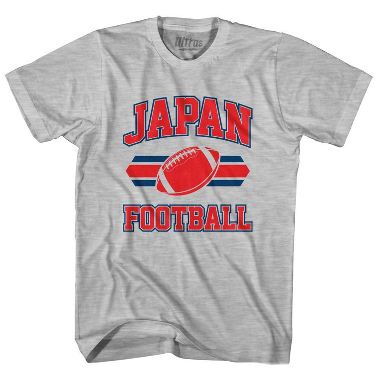 Japan 90's Football Team Adult Cotton - Grey Heather