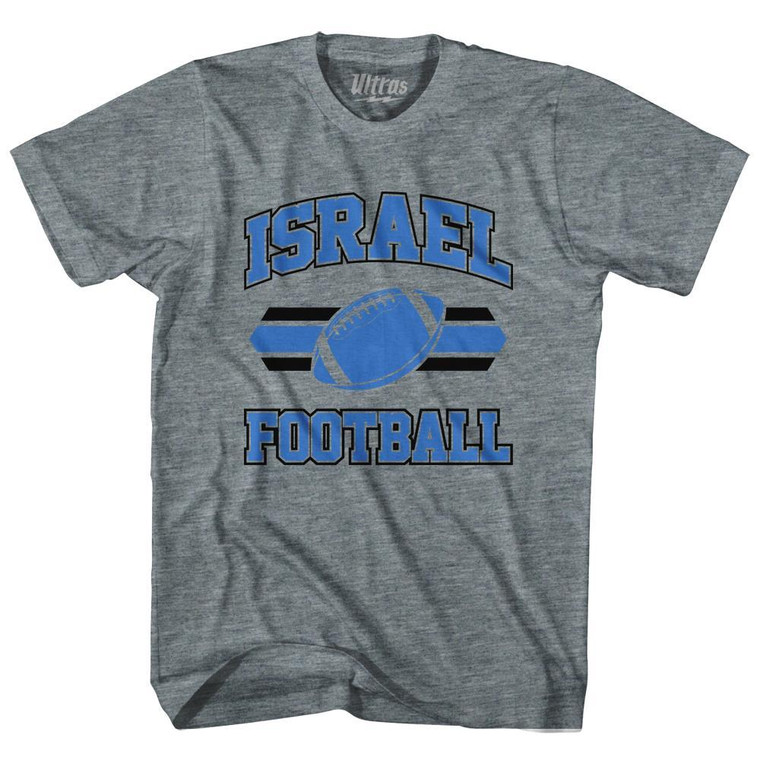 Israel 90's Football Team Adult Tri-Blend - Athletic Grey