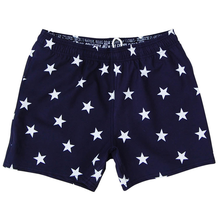 Tribe Lacrosse Stars Navy Lacrosse Shorts Made in USA - Navy