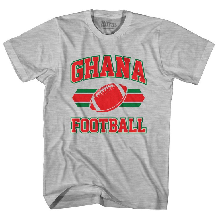 Ghana 90's Football Team Adult Cotton - Grey Heather