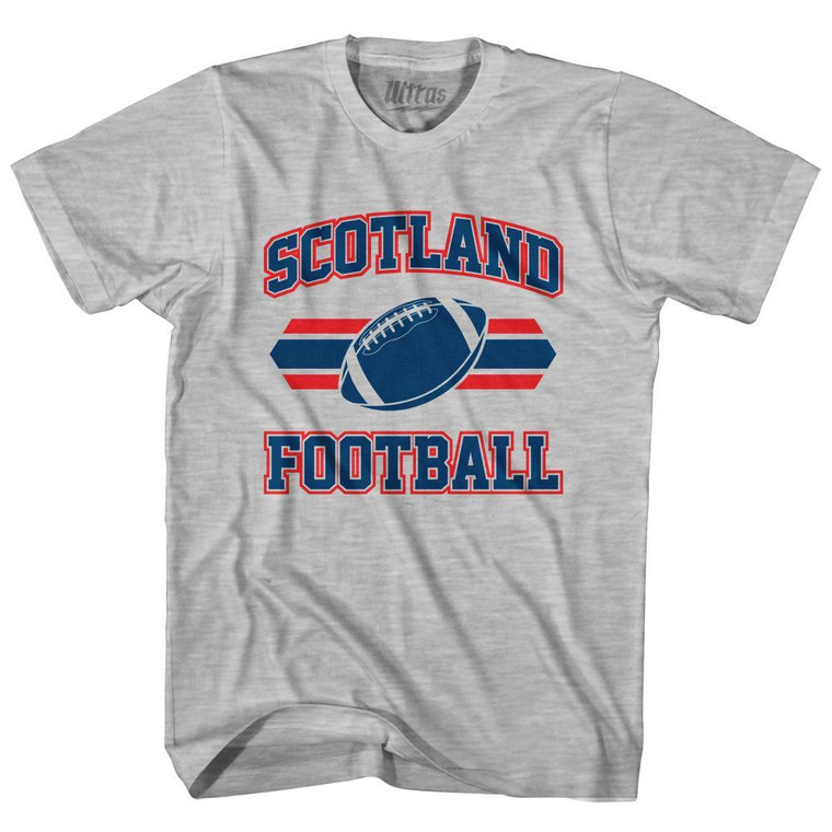 Scotland 90's Football Team Youth Cotton - Grey Heather