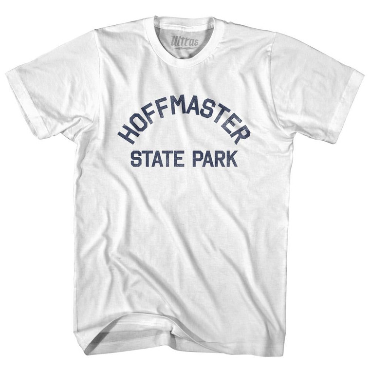 Michigan Hoffmaster State Park Adult Cotton Vintage T-shirt-White