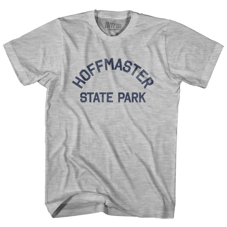 Michigan Hoffmaster State Park Womens Cotton Junior Cut Vintage T-shirt - Grey Heather