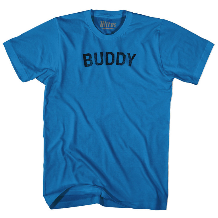 Buddy Adult Cotton T-shirt - Royal