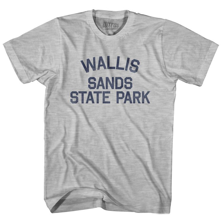 New Hampshire Wallis Sands State Beach Youth Cotton Vintage T-shirt - Grey Heather